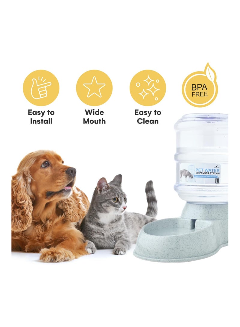 موزع ماء أوتوماتيكي للحيوانات الأليفة - زجاجة تغذية ذكية للكلاب والقطط من جميع الأحجام متعدد الألوان - Image 4