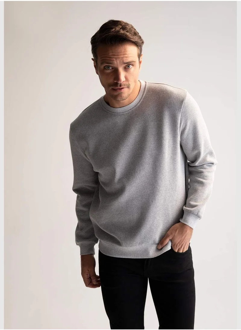 DeFacto Man Knitted Sweatshirt