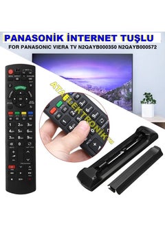 Panasonic Viera LCD LED TV Smart Universal Remote Control with Internet Button Compatible for Panasonic Viera All Models