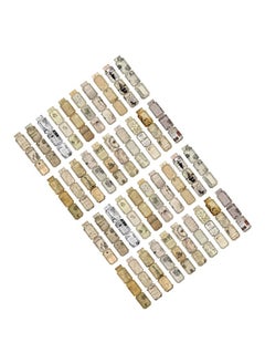 Thoraya 40Pcs Journal Sticker Paper Adhesive Sticker Pretty Design Lovely Exquisite Journal Paper Decor for Home Decoration Book  - Image 4