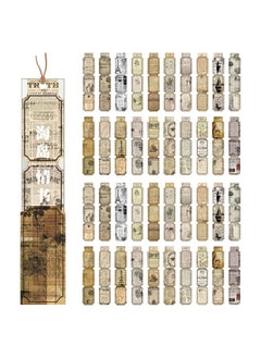 Thoraya 40Pcs Journal Sticker Paper Adhesive Sticker Pretty Design Lovely Exquisite Journal Paper Decor for Home Decoration Book  - Image 1