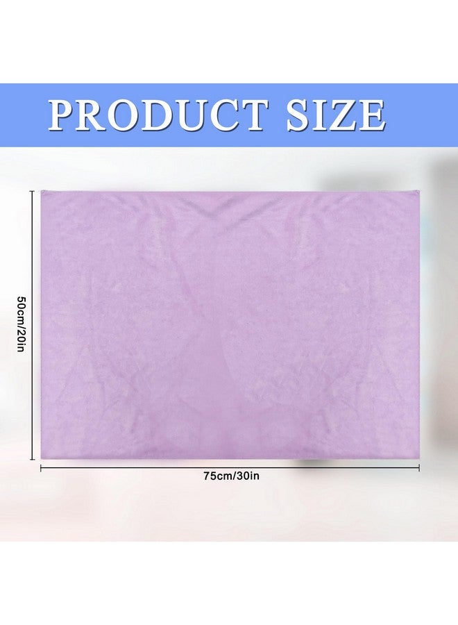 CODOHI 12 Pcs Extra Large Microfiber Cleaning Cloth, 20" x 30" Washable Reusable Large Floor Cloth Rags, Microfiber Towels for Mop Cleaning Office Bathrooms Housekeeping (Purple, Blue, Pink) - Image 2