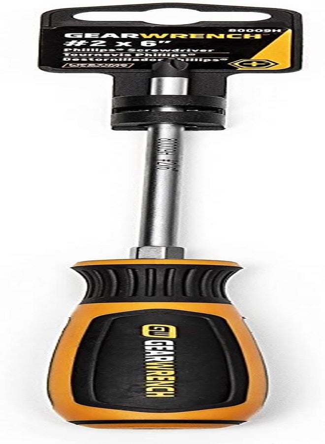 GEARWRENCH #2 x 6" Phillips Dual Material Screwdriver - 80009H - Image 5