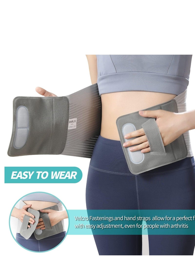 Back Brace for Women Men, Lower Back Pain Relief, Close-fitting Breathable Back Support Belt for Daily Chores, Adjustable Lumbar Support Belt for Scoliosis, Herniated Disc, Back Pain - Image 5