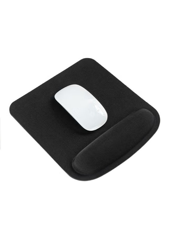 Ergonomic Mouse Pad Wrist Support Comfortable Mouse Pad Wrist Rest Relieve Wrist Pain Gel Mouse pad Non-Slip Rubber Base Mousepad for Laptop