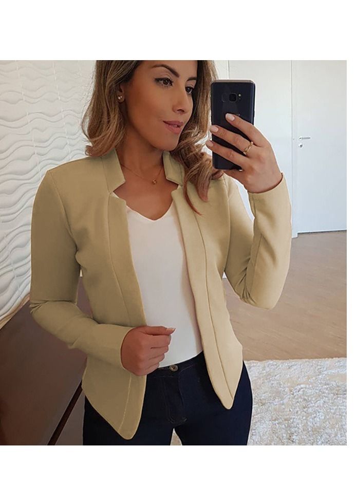 Loquat Women's New Fashion Simple Slim Coat 