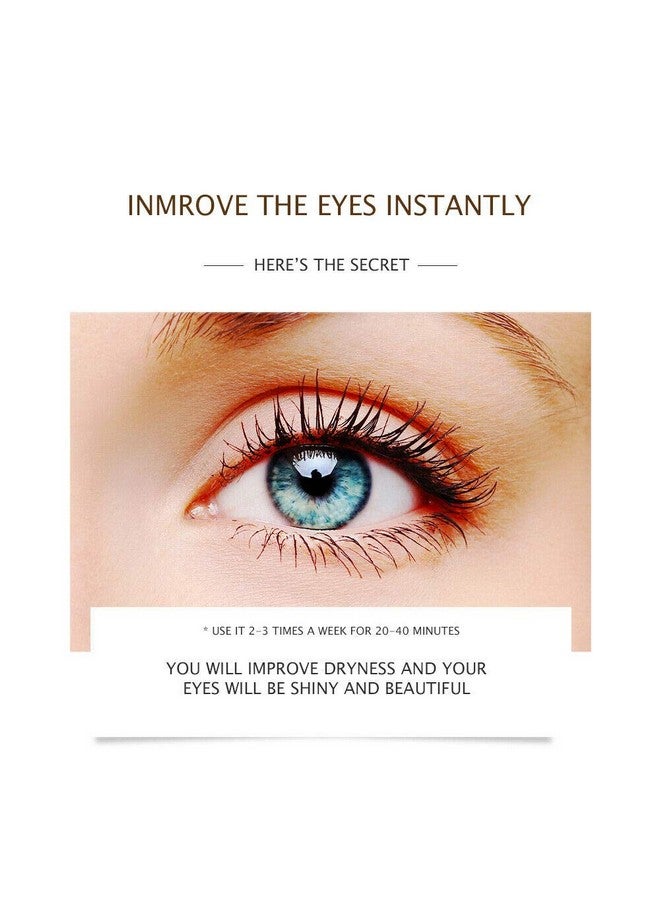 بيو أكوا 30 زوجًا من قناع العين للترطيب والترطيب ومضاد للتجاعيد ومضاد للشيخوخة وإزالة الهالات السوداء ومغذي ومنعش (ذهبي) - Image 5