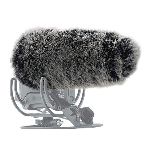 SUNMON Mic Furry Windscreen, VMP+ Deadcat Windshield Compatible with Rode VideoMic Pro+ Plus Camera Microphone - Image 1