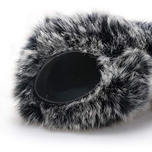 SUNMON Mic Furry Windscreen, VMP+ Deadcat Windshield Compatible with Rode VideoMic Pro+ Plus Camera Microphone - Image 3