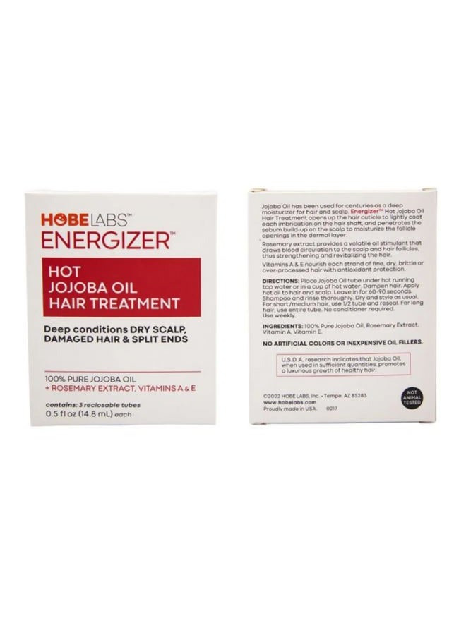 Hobe Labs Energizer Hot Jojoba Oil Hair Treatment - 0.5 fl oz - Image 2