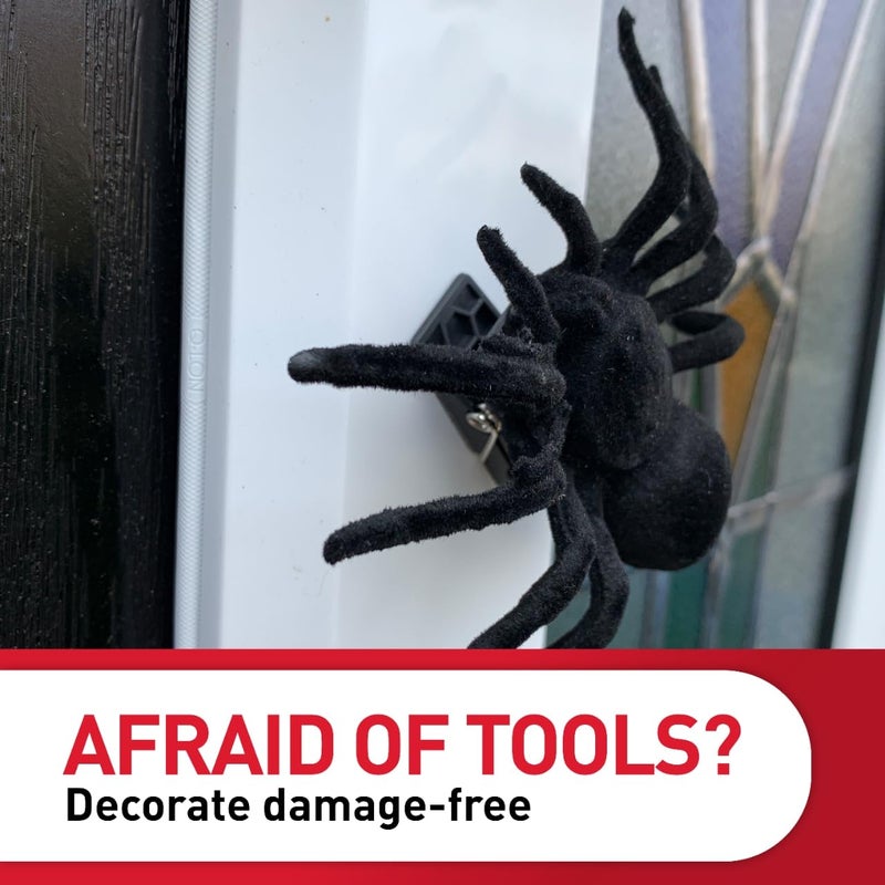 Command Outdoor Medium Black Wire Toggle Hooks, 2 Hooks and 3 Command Strips, Damage-Free Hanging Wall Hooks for Hanging Outdoor Wall Decor with Weather Resistant Strips, Holds up to 2 lb - Image 5