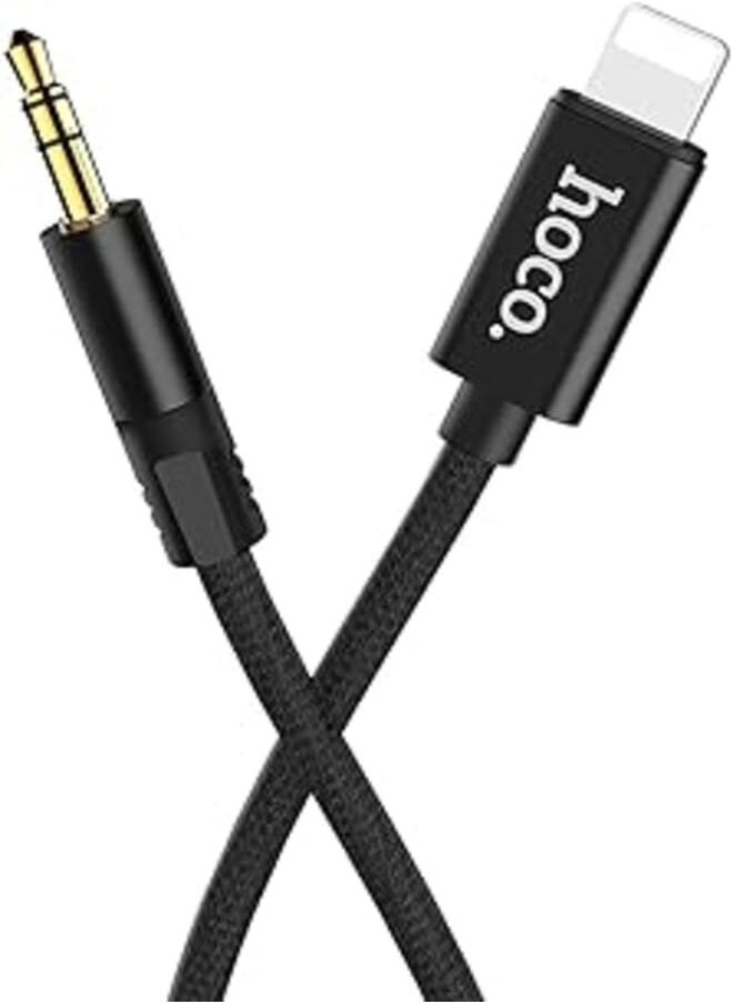 Hoco Hoco UPA13 - Sound Source Series Lightning Digital Audio Conversion Cable, Compatible with iPhone IPad - Black 