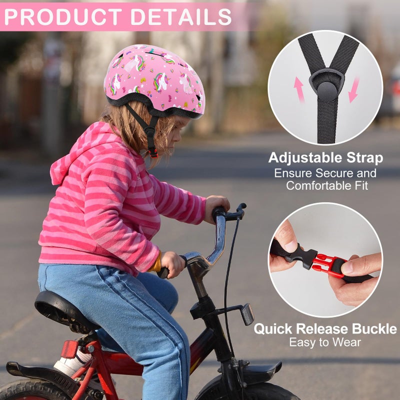 Lemmeko Toddler Helmet, Baby Infant Kids Bike Helmet for Kids Age 1-3/2-4/3-5/5-8 Adjustable Toddler Bike Helmets for Boys Girls for Scooter Skateboard Cycling - Image 3