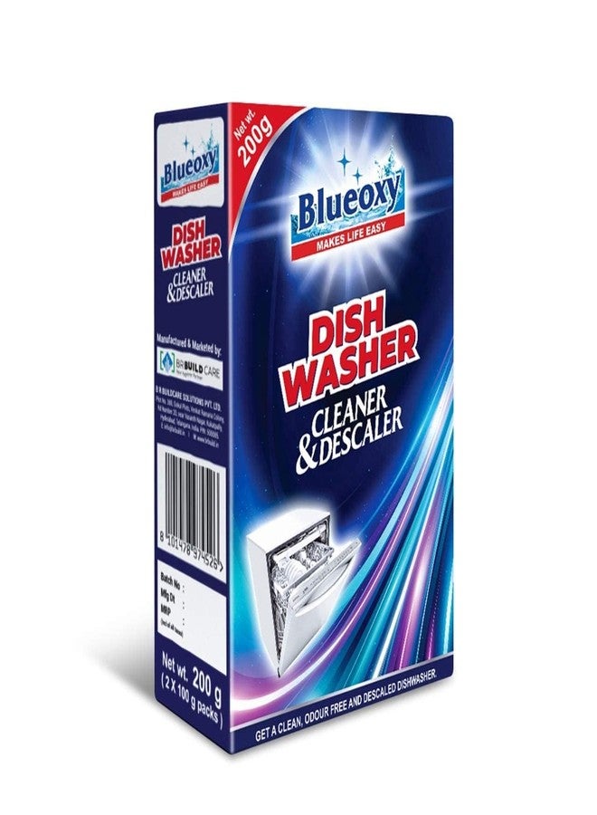 Blueoxy Dishwasher Detergent 1Kg + Auto Dishwasher Rinse Aid 500 ml + Dish Washer Cleaner & Descaler 200g (Combo Pack of 3) - Image 2