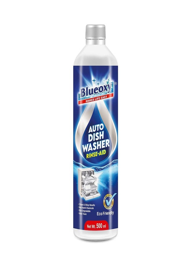 Blueoxy Dishwasher Detergent 1Kg + Auto Dishwasher Rinse Aid 500 ml + Dish Washer Cleaner & Descaler 200g (Combo Pack of 3) - Image 3