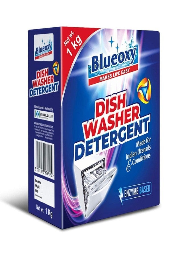 Blueoxy Dishwasher Detergent 1Kg + Auto Dishwasher Rinse Aid 500 ml + Dish Washer Cleaner & Descaler 200g (Combo Pack of 3) - Image 4