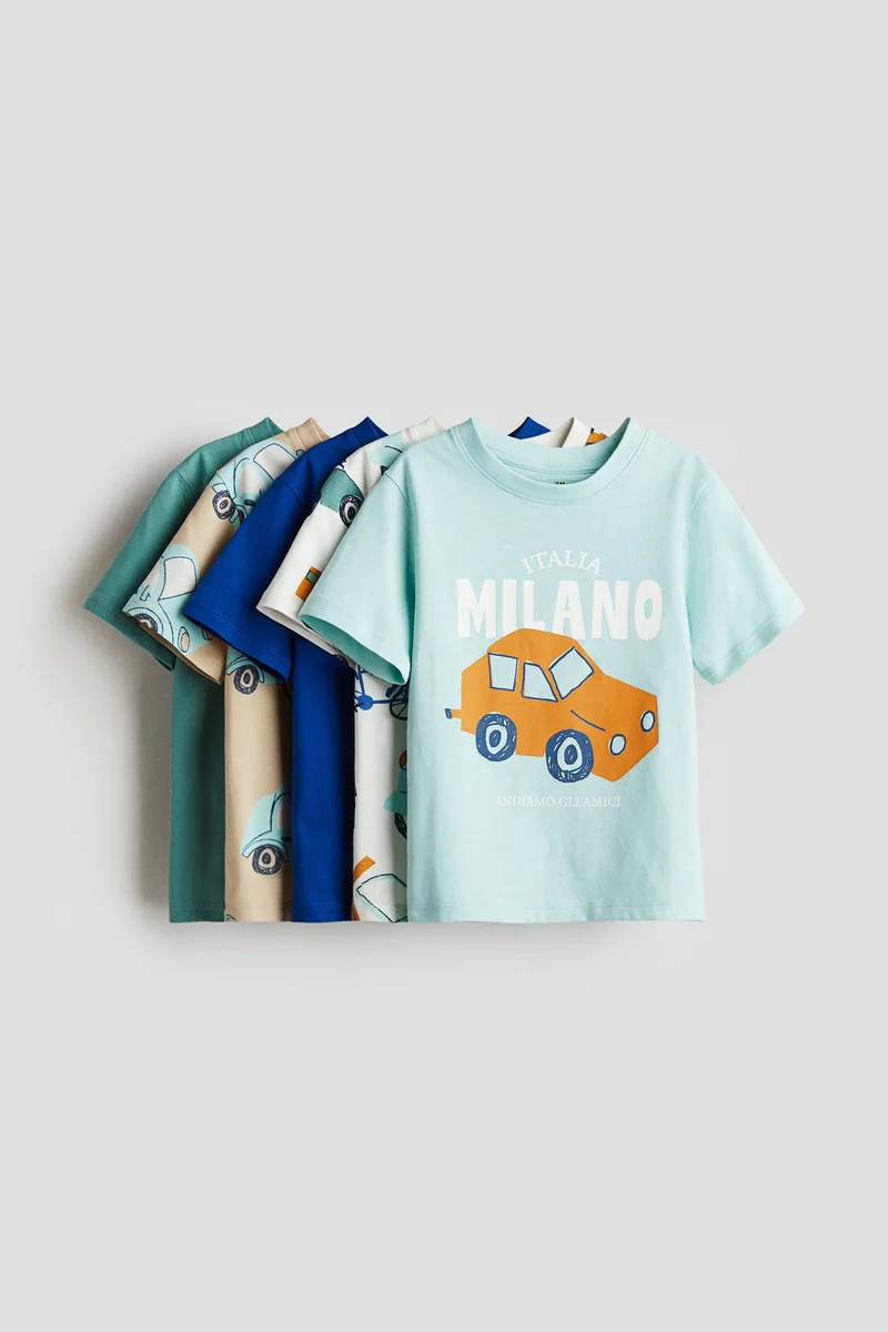 H&M 5-pack jersey T-shirts