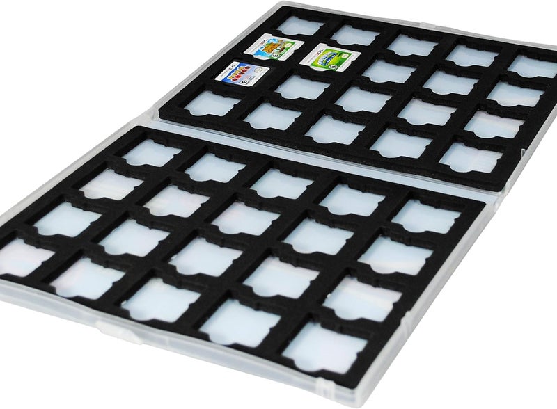 UniKeep حافظة ألعاب UniKeep لخرائط Nintendo 3DS تحمل 40 لعبة باللون الأسود الكلاسيكي - Image 2