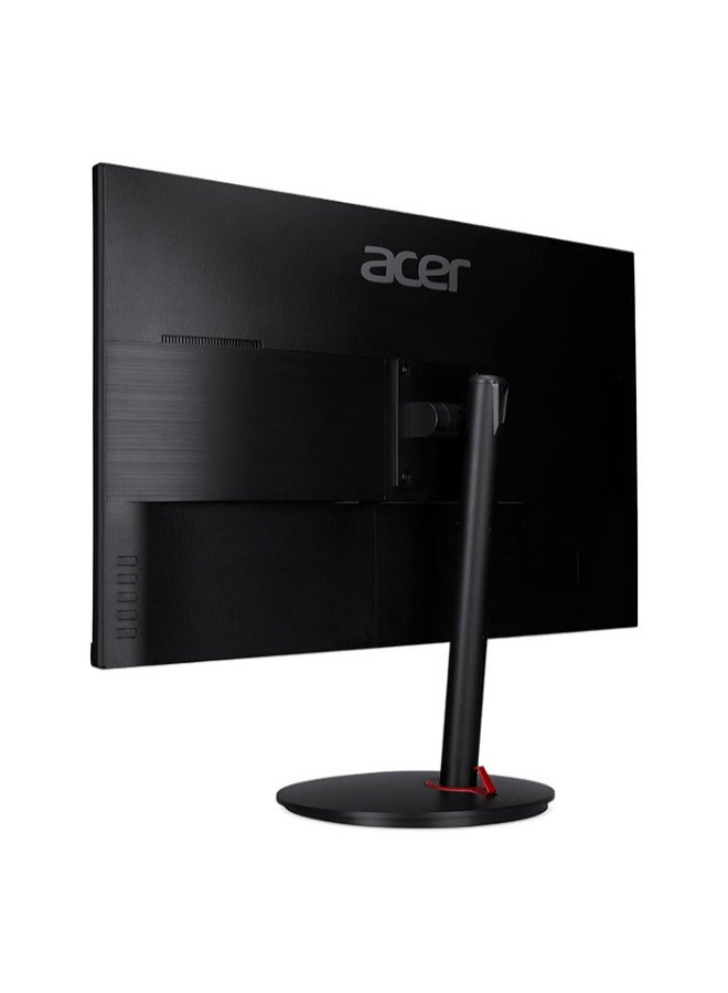 أيسر شاشة ألعاب Nitro XV320QU مقاس 31.5 بوصة بدقة 2k WQHD 2560x1440، IPS، 180 هرتز، زمن استجابة 0.5 مللي ثانية، تقنية AMD FreeSync Premium، دعم وحدة التحكم في الألعاب، ZeroFrame ومكبرات صوت مدمجة - Image 4