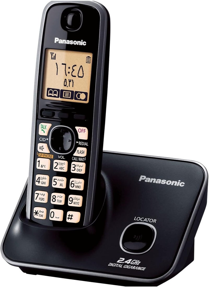 Panasonic Cordless Telephone Black 