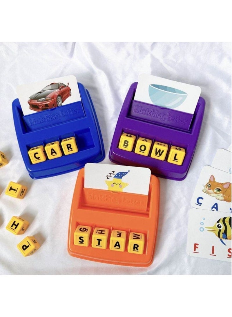 Generic Children Alphabet Machine Toy, Picture Looking Pinyin Assorted Dish Card  - Image 5