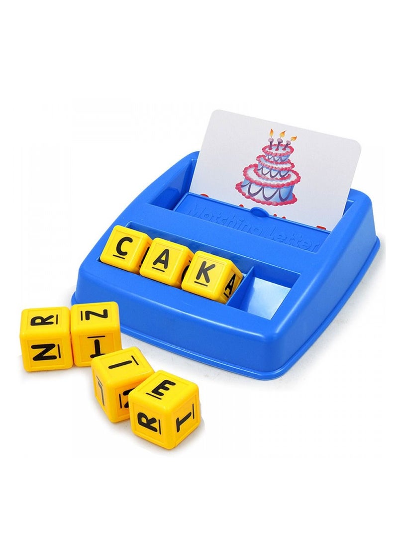 Generic Children Alphabet Machine Toy, Picture Looking Pinyin Assorted Dish Card  - Image 1