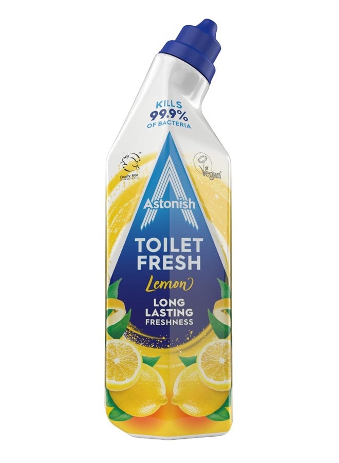 Astonish Toilet Cleaner Fresh Lemon 750ml - Image 1