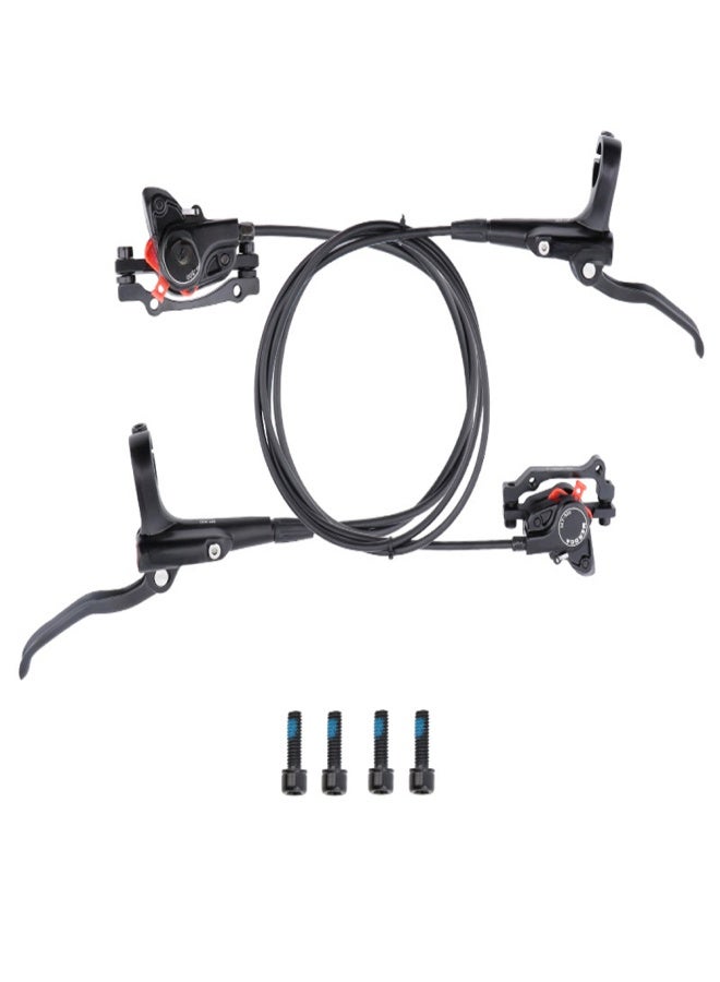 MEROCA Bike Oil Disc Brake MTB Hydraulic Disc Brake Kit Front Rear Bicycle Brake Calipers Clamps for Mountain Bike - Image 1