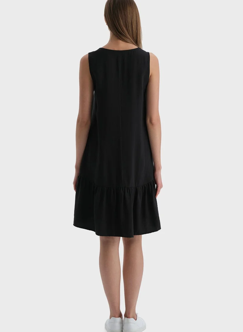 dagi Round Neck Knitted Dress