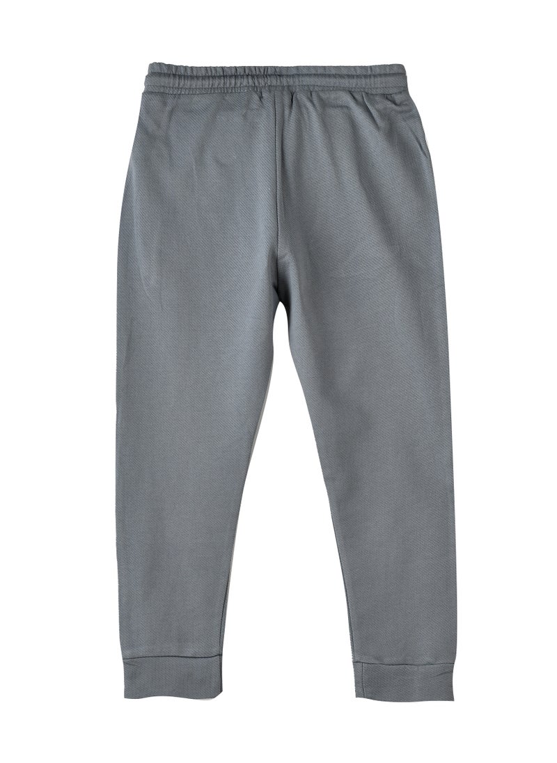 JAM Boys Grey Jogger Pants with Side Tape Detail  - Image 2