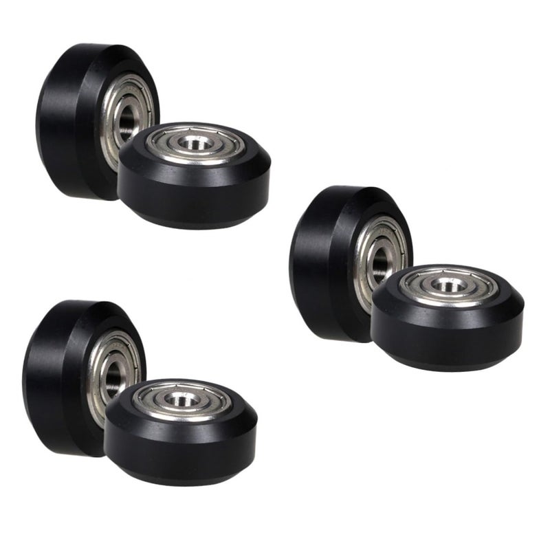 Alipis 3D Printer Pulley Ball Bearings 5mm Bore Heat Resistant Wearproof 3 Sets - Image 1