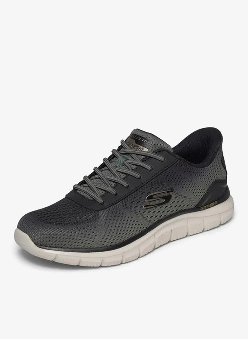 SKECHERS Green Men Track Slip-On Sports Shoes for Men | Best Price UAE