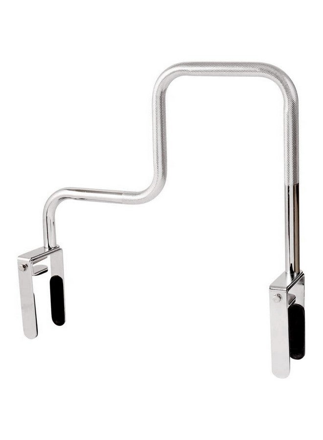 DMI DMI Chrome Plated Grab Bars For Bathtubs And Showers For Seniors For Bathtubs And Showers, Adjustable Bathtub Rail Safety Grab Bars, Rust-resistant, 250 Lb Capacity, Textured Non-Slip Handle, 3.3-5.8"  - Image 1