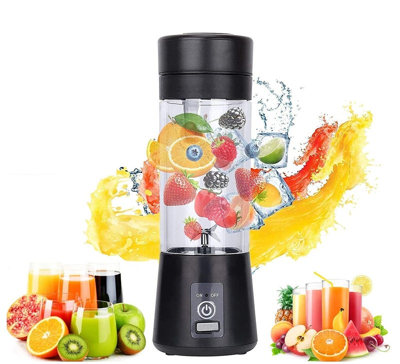 PATTAR Portable Blender for Smoothie Milk Shakes Crushing Ice and Juices USB Rechargeable Personal Blender Machine for Kitchen with 2000 mAh Rechargeable Battery 150 Watt Motor 380 ML - Image 2