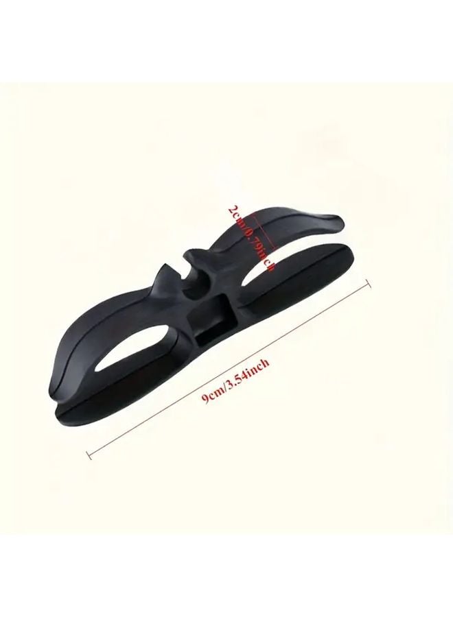 Black 10PCS Self Adhesive Cable Clamps Easy Install Wire Winder Organizers For Kitchen Appliances - Image 4