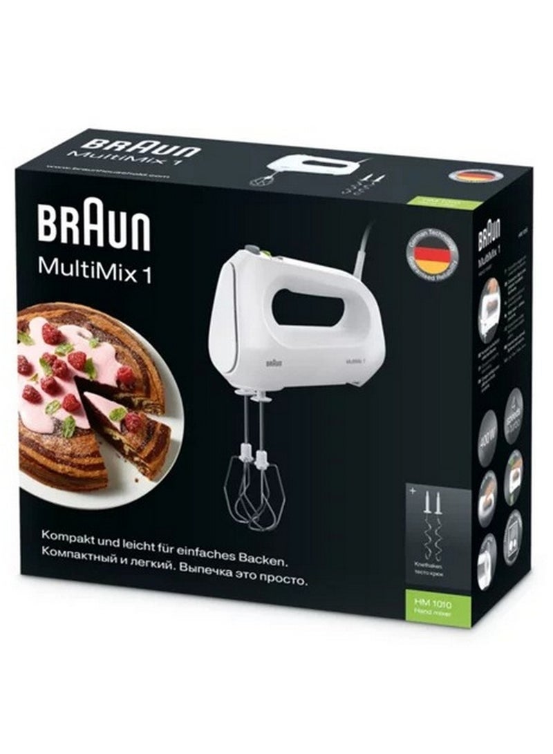 BRAUN Multimix 2 In 1 Hand And Stand Mixer 400 Watts, White, HM1070 - Image 5