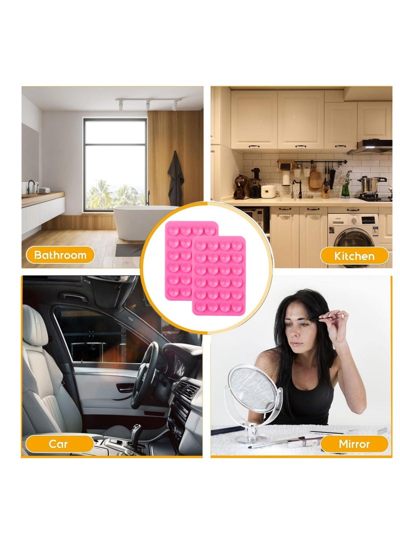 12 Pack Silicone Suction Phone Case, Strong Sticky Suction Cups, Suitable for Hands Free Mirror Shower Bathroom, Selfies and Videos - Image 4