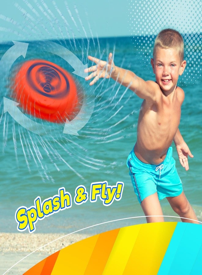 JA-RU Marvel Avengers & Spiderman Water Frisbee Soaker (1 Frisbee Assorted) Rubber Disc Water Toys for Kids & Adult. Outdoor Pool & Beach Ball Games. Cool Summer Toy. Stocking Stuffers. 6814-1 - Image 3