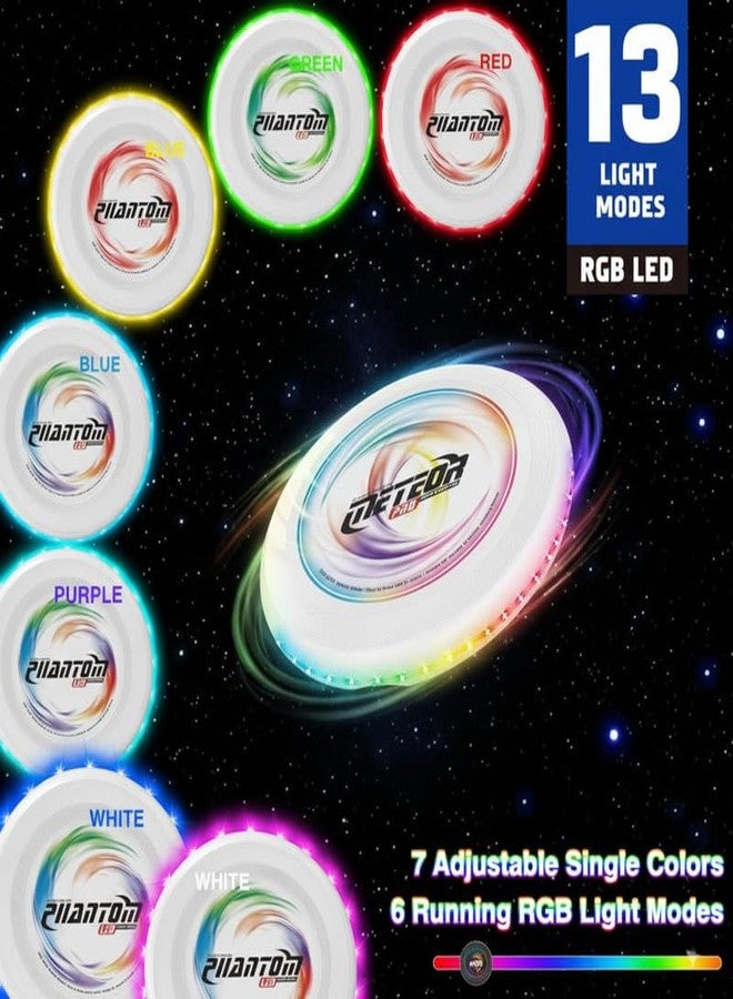 DOKMOE Ultimate Frisbee Disc | Best LED Flying Disc for Night Games, Competition, Beach, and Dog Toy (Medium, Astronaut) - Image 3