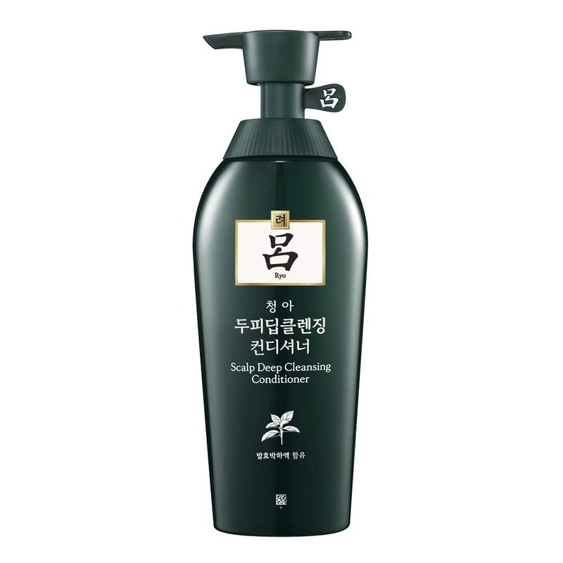 Ryo Scalp Deep Cleansing & Cooling Conditioner 500ml (16.9oz) Excess sebum care, For smelly scalp, Fermented mint and other natural ingredients, Anti- Dandruff treatment - Image 1