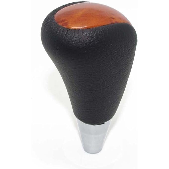 rayihni X spring Gear Shift Knob Premium Wood and Metal Design Shifter Knob Easy Installation for Car Interior Upgrade Ergonomic Comfort for Daily Driving - Image 4