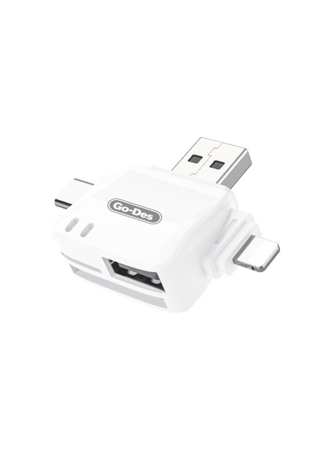 Go-Des 6in1 Mobile Phone Card Reader GD-DK121 - Image 2