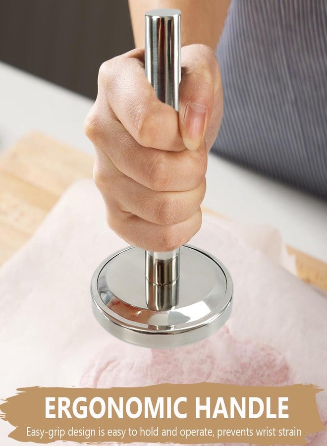 KAYCROWN Meat Tenderizer Hammer, Meat Pounder Flattener, Stainless Steel Kitchen Meat Mallet for Flattening Steak Beef Poultry, Meat Pounder Tenderizer, Chicken Flattener Tool - Image 3