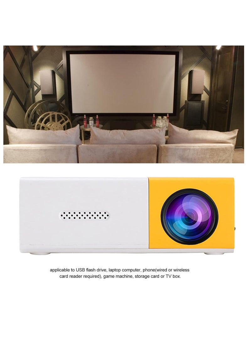 Mini 1080P 1920x1080 multimedia multimedia theater LCD video projector with AV VGA USB office phone home TV Box   24 to 60 inch projection - Image 3