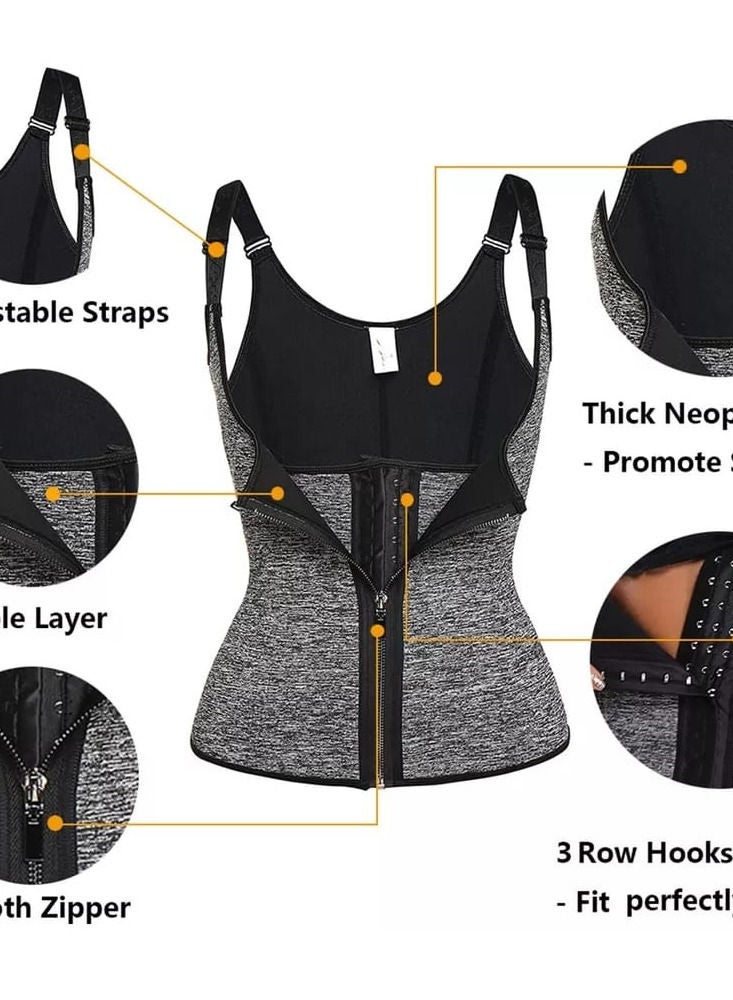 Thermal Waist Corset with a Comfortable Feel that helps you Tighten and Slim the Abdomen while Supporting the lower Back to Relieve Pain - Image 4