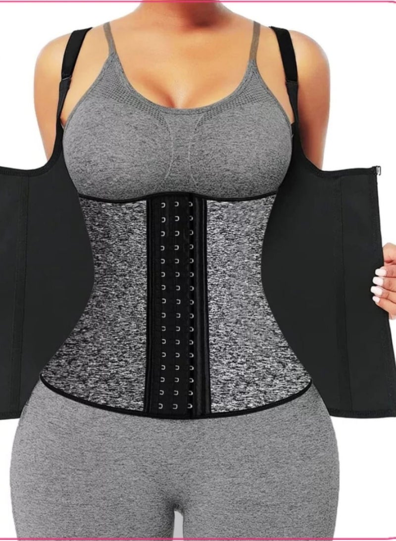 Thermal Waist Corset with a Comfortable Feel that helps you Tighten and Slim the Abdomen while Supporting the lower Back to Relieve Pain - Image 3