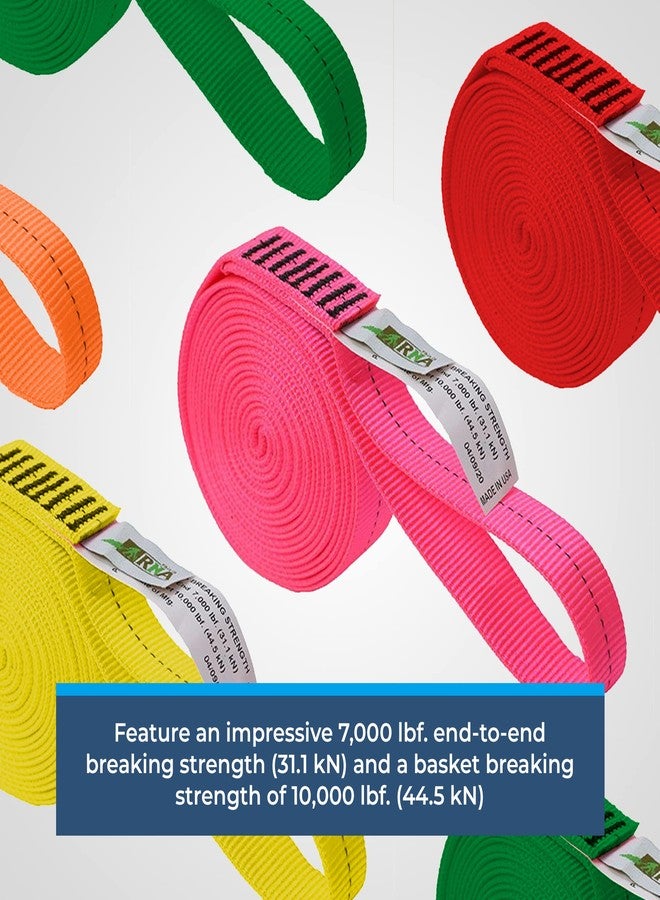 RNA R-N-Arbor Nylon Loop Runners - Ultra-Strong 7000 lbf Slings, 1-Inch Tubular Webbing Arborist Equipment, Professional Rigging Gear - Image 4
