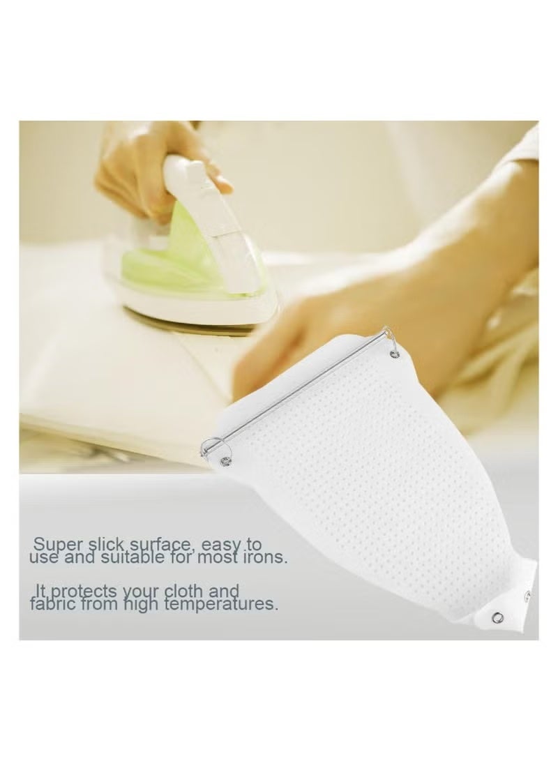 Ironing cover - Iron protective shoe, protector from overheating, for distribution of heat and steam and to protect fabrics and textiles and prevent sticking clothes and treat burning iron surface - Image 4