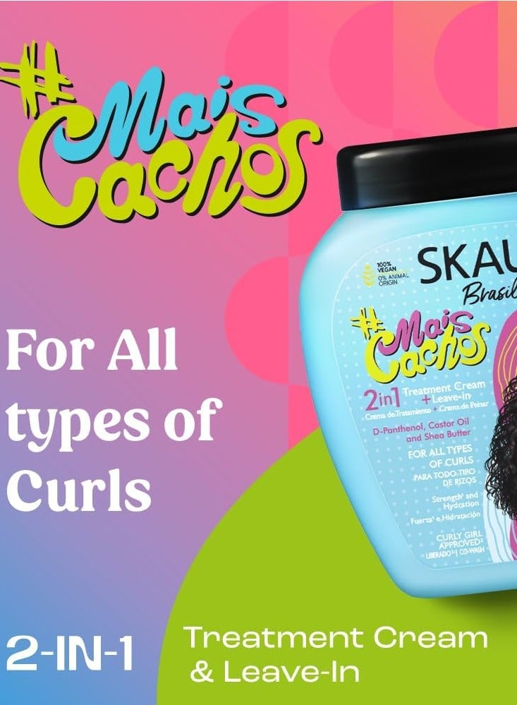 سكالا ميس كاشوس كريم للشعر المجعد 2-في-1 – 1كجم – ترطيب، لمعان وتحديد التموجات – خالٍ من الكبريتات - Image 2