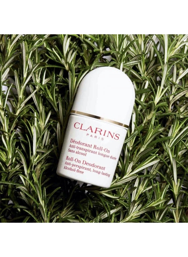 CLARINS Gentle Care Roll-On Deodorant 50ml | Alcohol-Free Sensitive Skin Antiperspirant Roll-On Deodorant | Long-Lasting 48H Odour Protection with Soothing Plant Extracts | Gentle Effective Daily Deodorant 50ml - Image 3